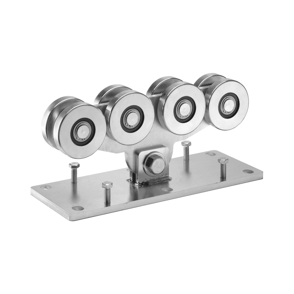 קרונית 8 גלגלים למסילה מרחפת 140